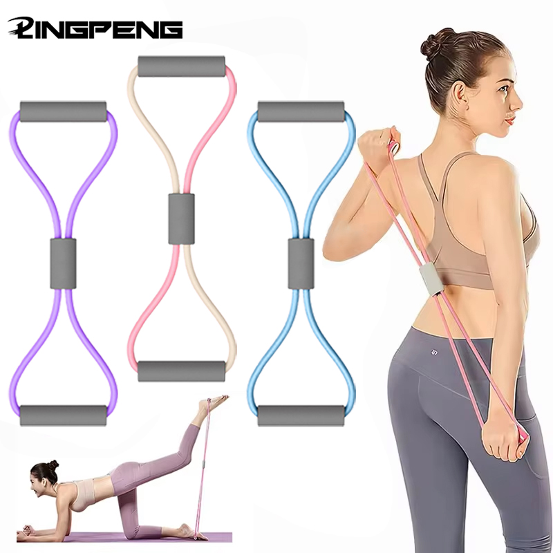 Yoga Fitness Stretching Strap - 1 stks home gym elastische band