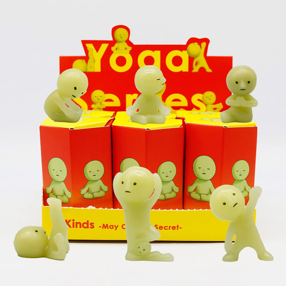 Yoga Fitness Model - Verrassingscadeau blind box action figures Yoga