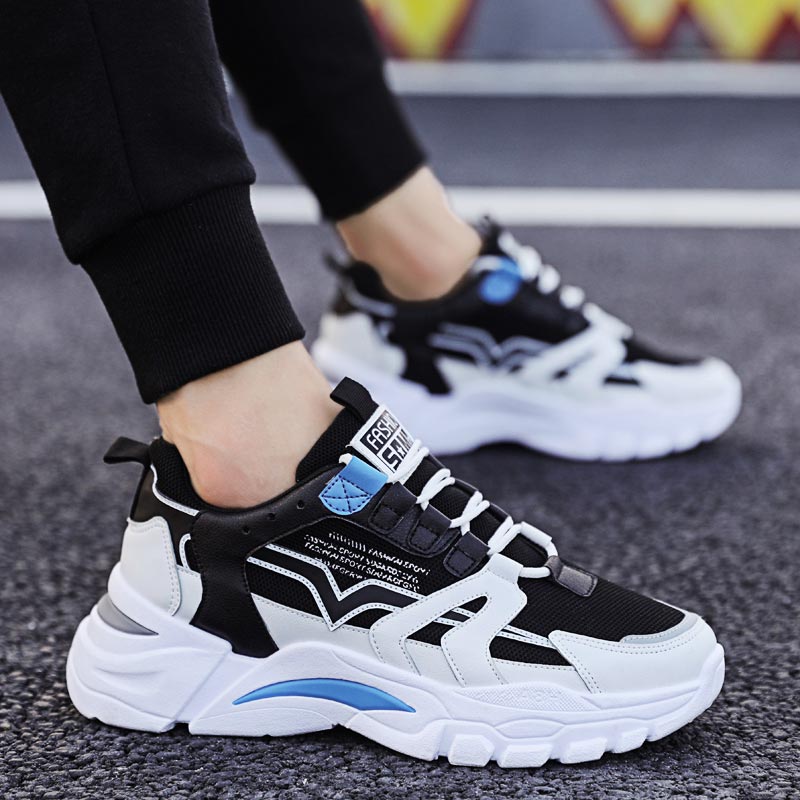 Yoga Fitness Online - Big Size Chunky Hoogte Man Sneakers