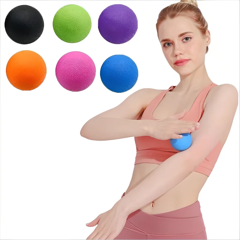 Yoga Fitness Ball - TPE 6CM Fascia Ball Diepe weefselspierontspanning