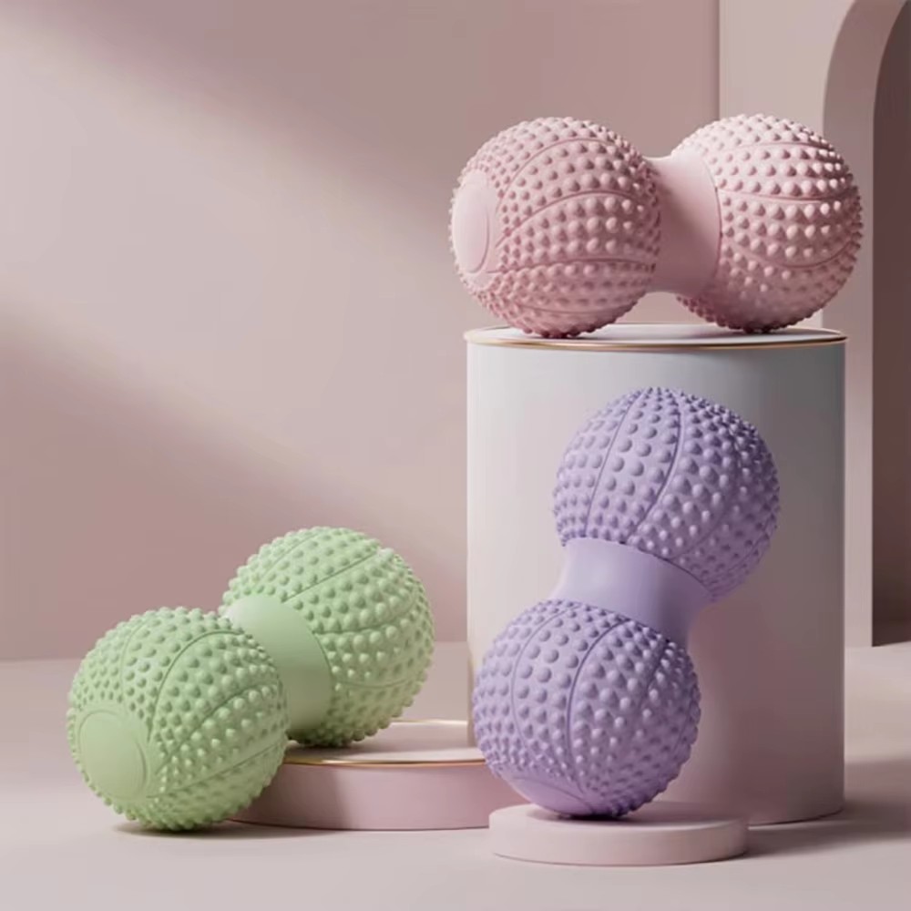 Yoga Fitness Ball - Yoga Fascia Bal Peanut Massagebal Voetmassager