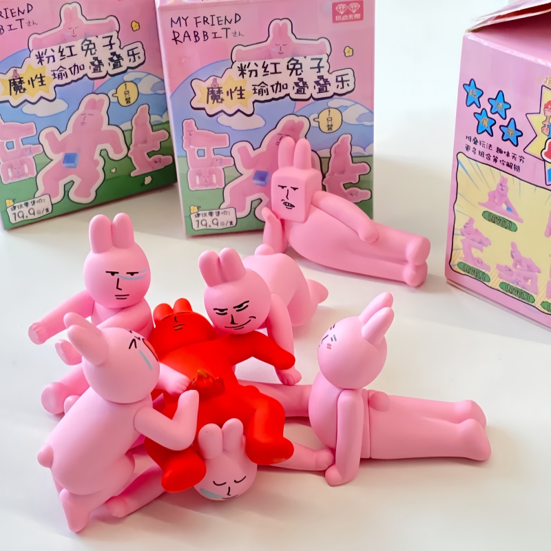 Echt Mijn Vriend Konijn Roze K - Yoga Fitness Model recensie en prijs