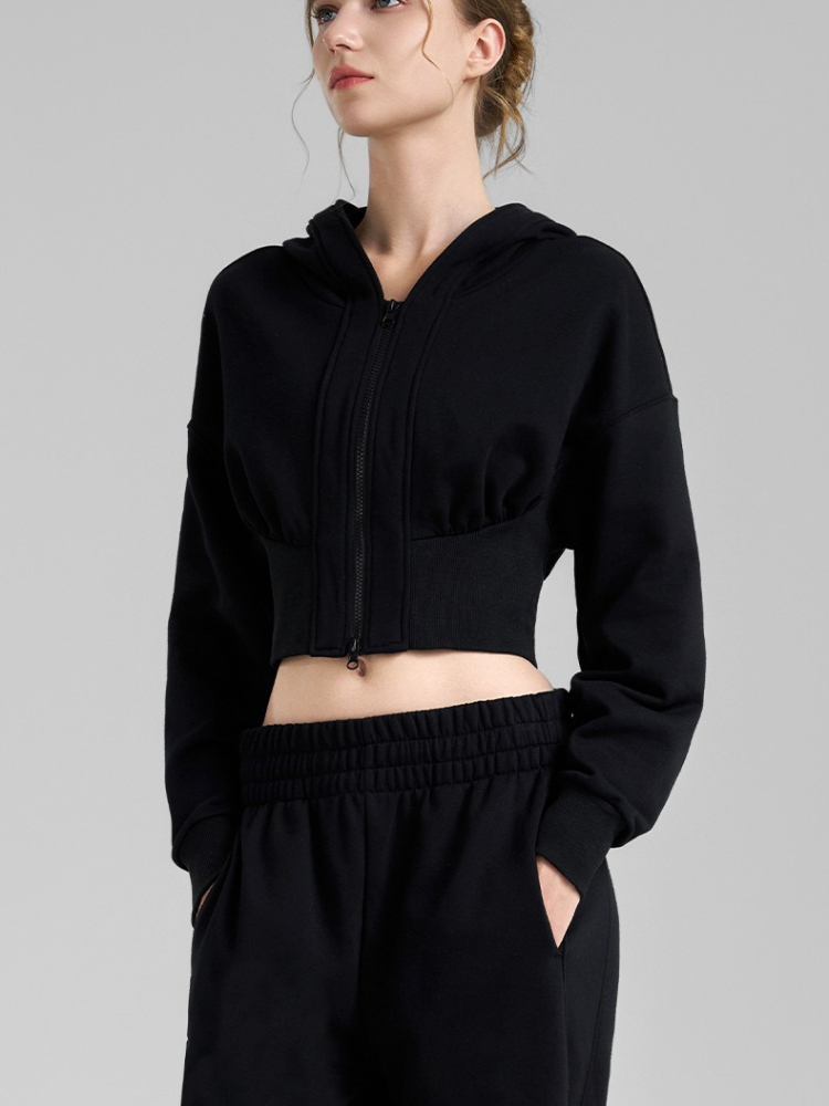 Losvallend sport-sweatshirt vo - Yoga Fitness Drawing recensie en prijs