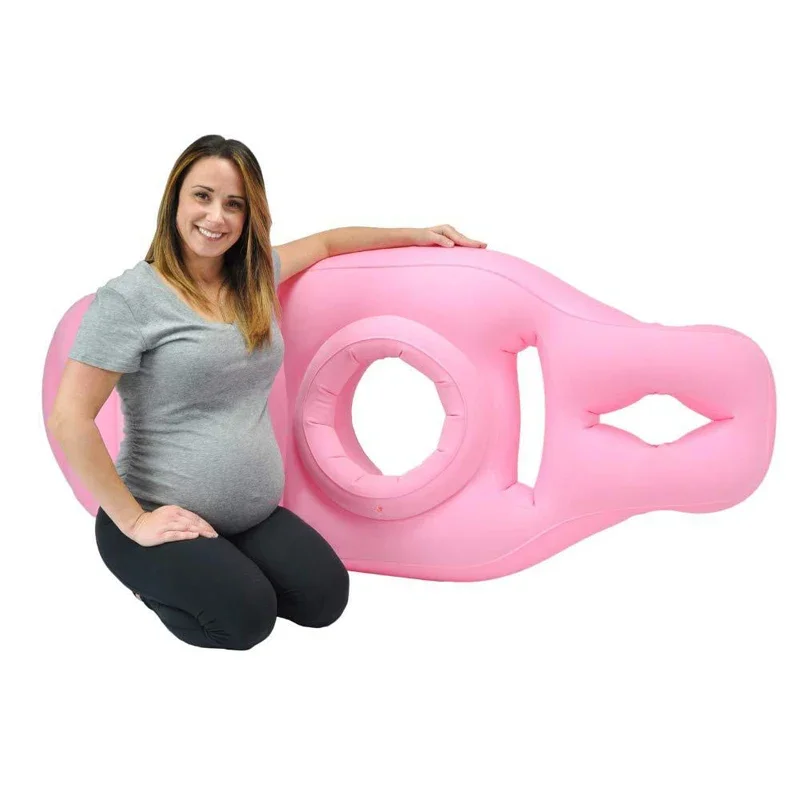 Opblaasbaar zwangerschapskusse - Yoga Fitness Mat recensie en prijs