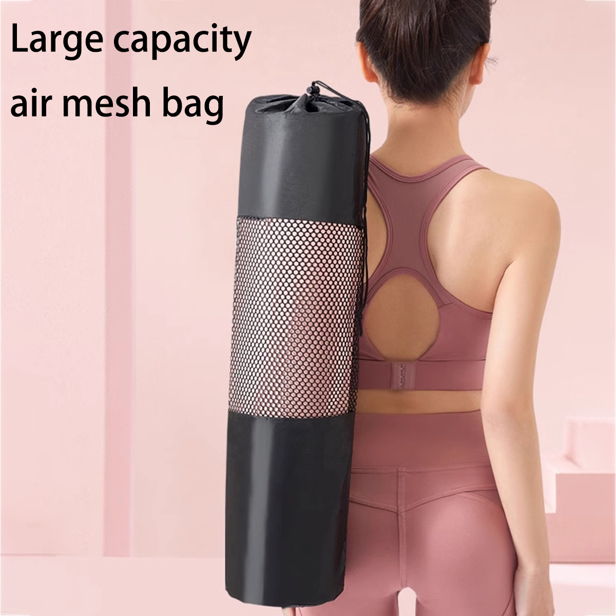 1 ademende mesh tas voor opber - Yoga Of Fitness Mat recensie en prijs