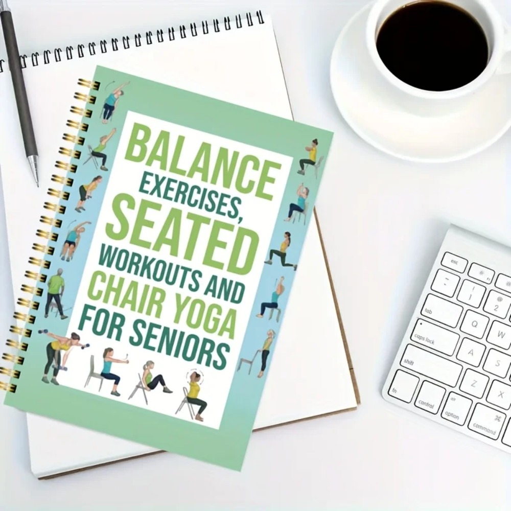 Stoelyoga-oefenboek voor senio - Yoga Fitness Journal recensie en prijs