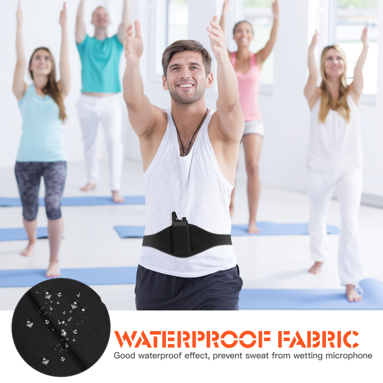 Microfoonriem Verstelbare micr - Yoga Fitness Teacher recensie en prijs