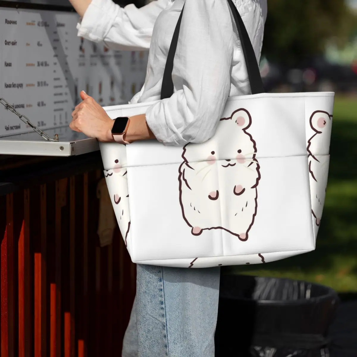 Leuke hamster tekening strandt - Yoga Fitness Drawing recensie en prijs