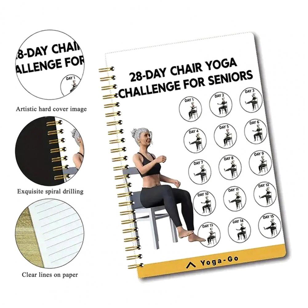Lekvrije dagboekstoel Yoga Fit - Yoga Fitness Journal recensie en prijs
