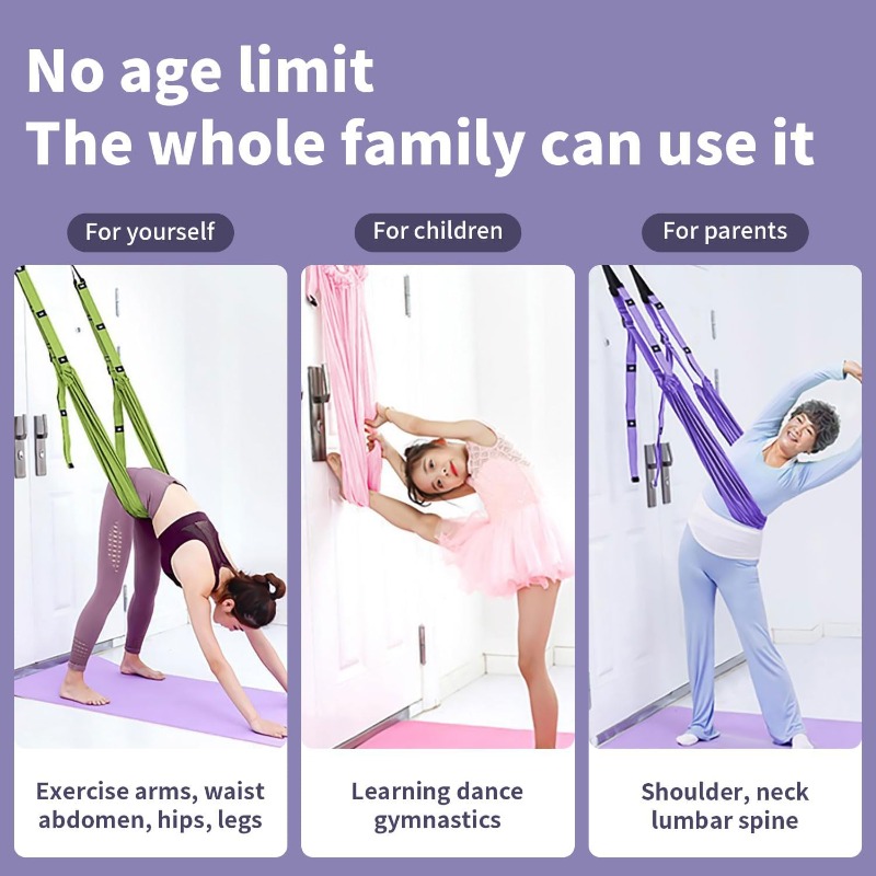 Verstelbare Aerial Yoga Hangma - Yoga Fitness Stretching Strap recensie en prijs